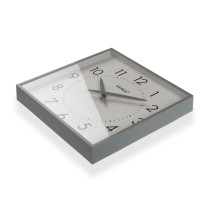 Wanduhr Versa Grau Kunststoff 4,1 X 28,3 X 28,3 CM