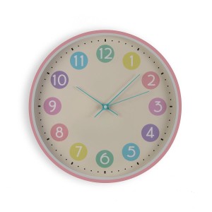 Wanduhr Versa Bunt Kunststoff 30 x 30 x 4,5 cm