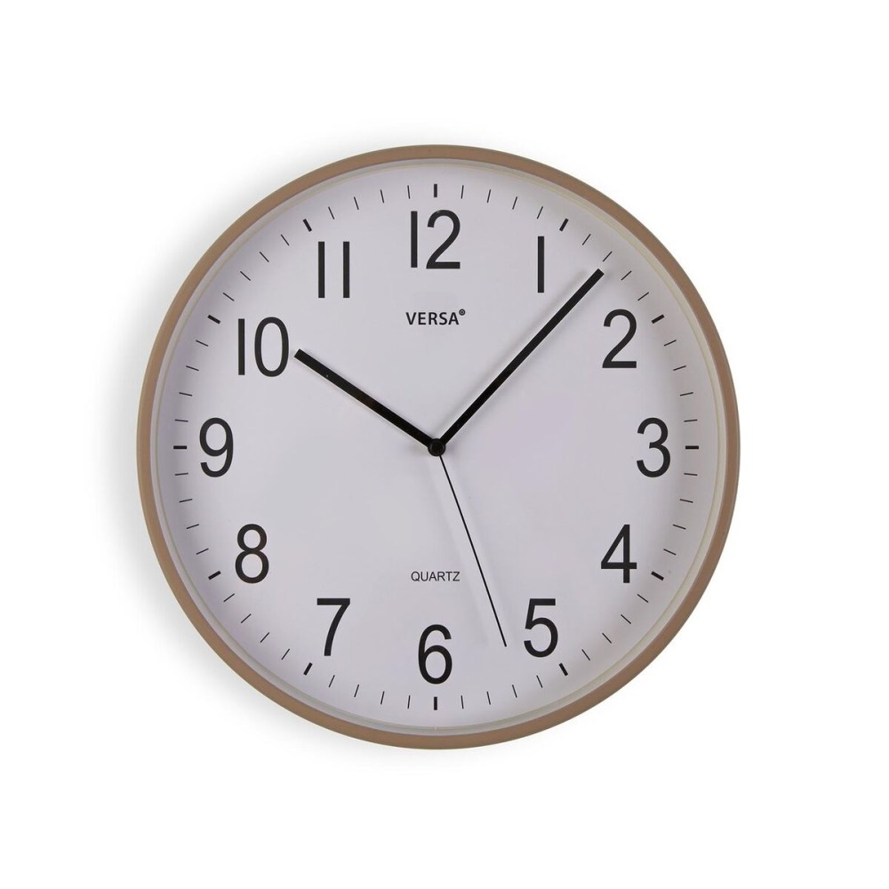 Wall Clock Versa Grey Plastic 30 x 30 x 4 cm