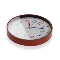 Wanduhr Versa Bunt Kunststoff 30 x 30 x 4,5 cm