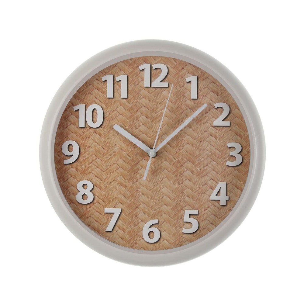 Wanduhr Versa Kunststoff 30 x 30 x 4,5 cm