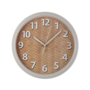 Horloge Murale Versa Plastique 30 x 30 x 4,5 cm