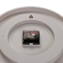 Wanduhr Versa Weiß Kunststoff 25 x 25 x 4 cm