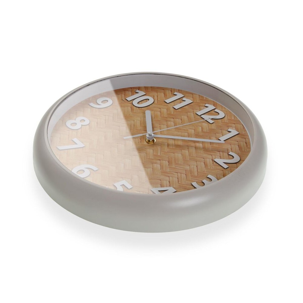 Wanduhr Versa Kunststoff 30 x 30 x 4,5 cm