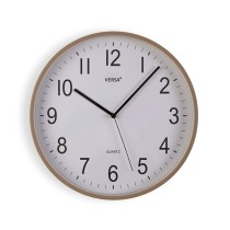 Wanduhr Versa Grau Kunststoff 35,1 X 35,1 X 4,5 CM