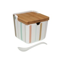 Zuckerdose Versa Flint aus Keramik 8,8 x 8,5 x 8,8 cm