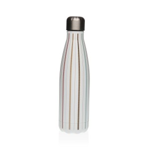 Wasserflasche Versa Flint Stahl 7 x 27 x 7 cm