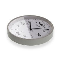 Wanduhr Versa Grau Kunststoff 30 x 30 x 4 cm