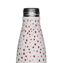Wasserflasche Versa Stahl Sterne 7 x 27 x 7 cm