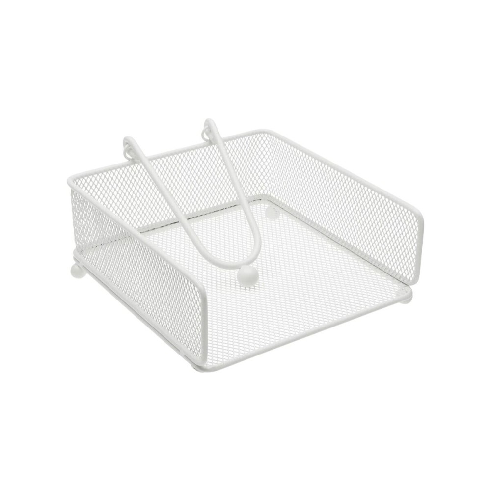 Serviettenring Versa Weiß Stahl Eisen 17,5 X 9 X 18 CM
