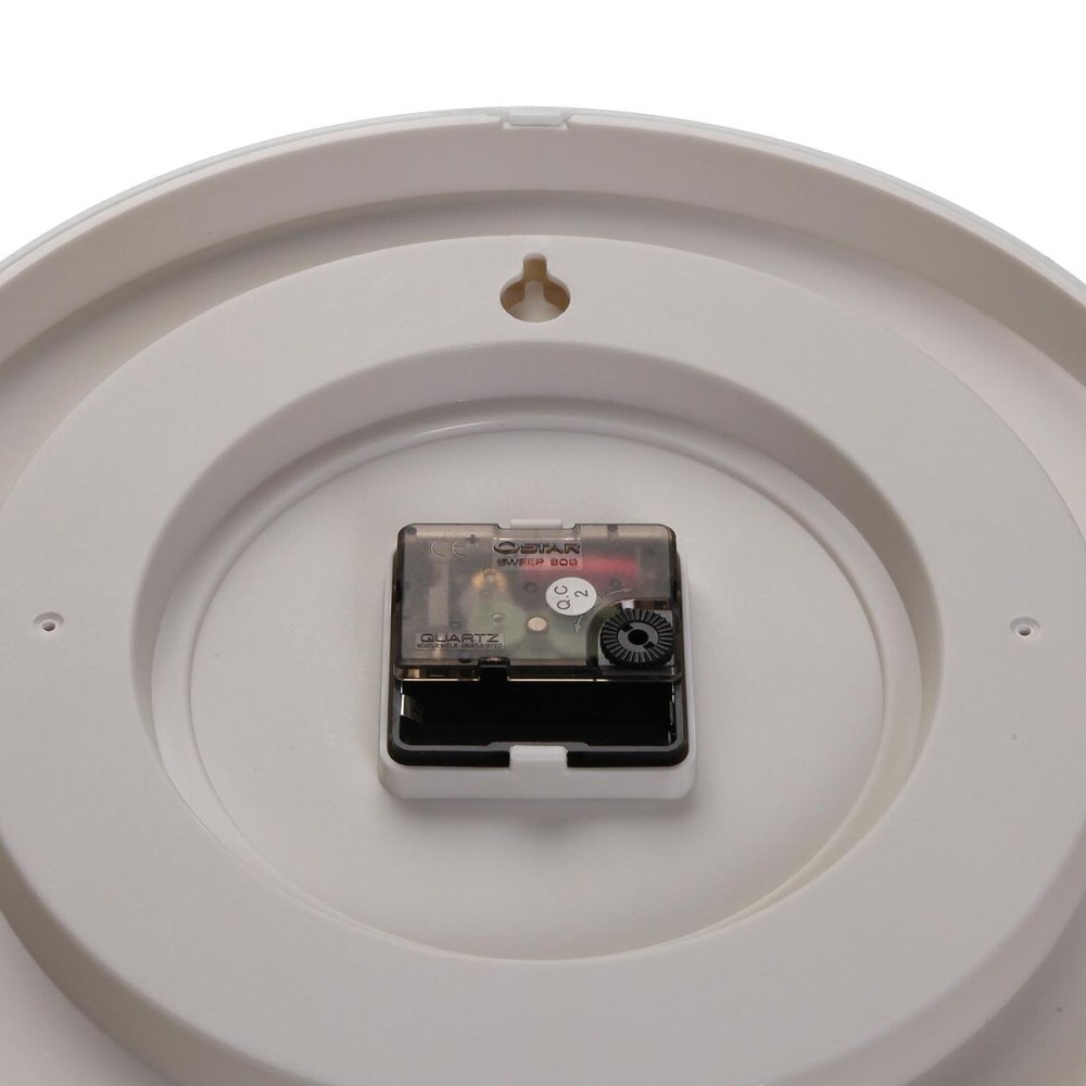 Wall Clock Versa White Plastic 30 x 30 x 4 cm