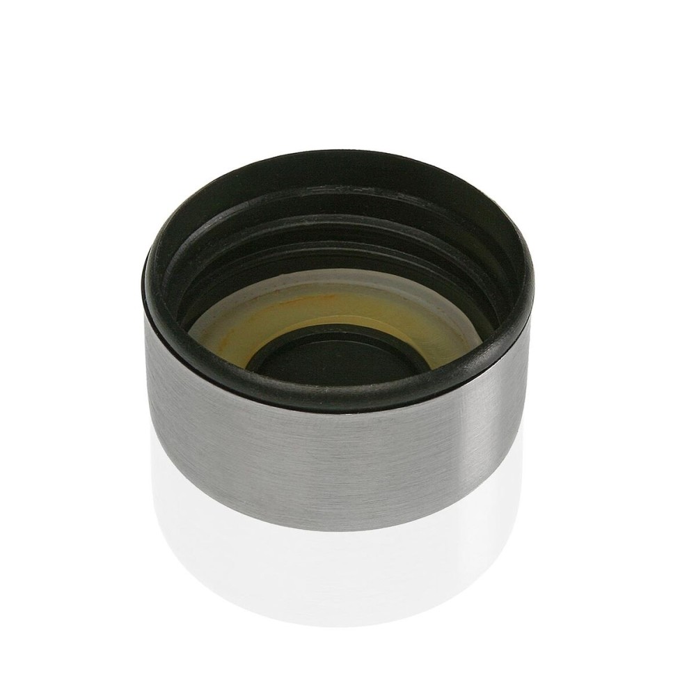 Wasserflasche Versa Durchsichtig Glas Aluminium 900 ml 10 x 19 x 10 cm