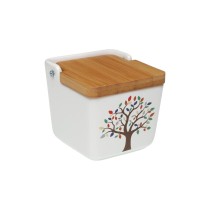 Salzstreuer mit Deckel Versa aus Keramik Baum 8,8 x 8,5 x 8,8 cm