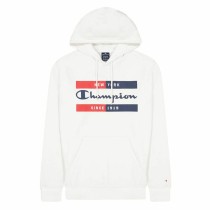 Herren Sweater mit Kapuze Champion New York Weiß