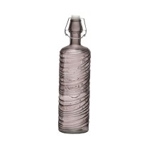 Wasserflasche Versa Grau Glas Aluminium 1 L 8,2 X 30,6 X 8,2 CM