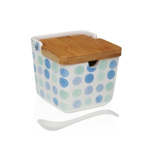Zuckerdose Versa aus Keramik 8,8 x 8,5 x 8,8 cm