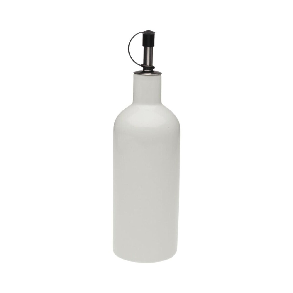 Huilier Versa Blanc Céramique Grès 6,1 X 21 X 6,1 CM