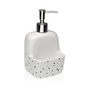Distributeur de Savon Versa Speckle Céramique 9,4 x 17,8 x 10,5 cm