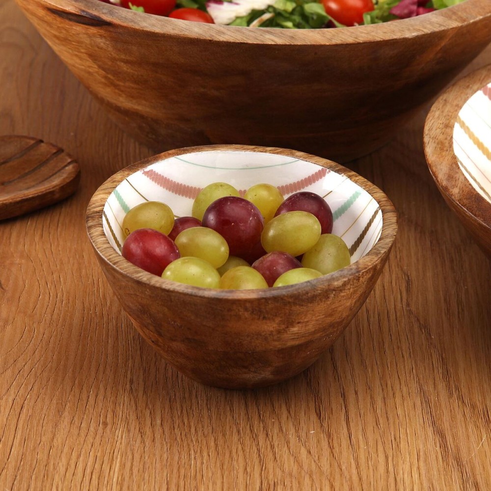 Bowl Versa Flint Mango wood 13 x 7 x 13 cm