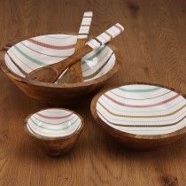 Schale Versa Flint Mango-Holz 13 x 7 x 13 cm