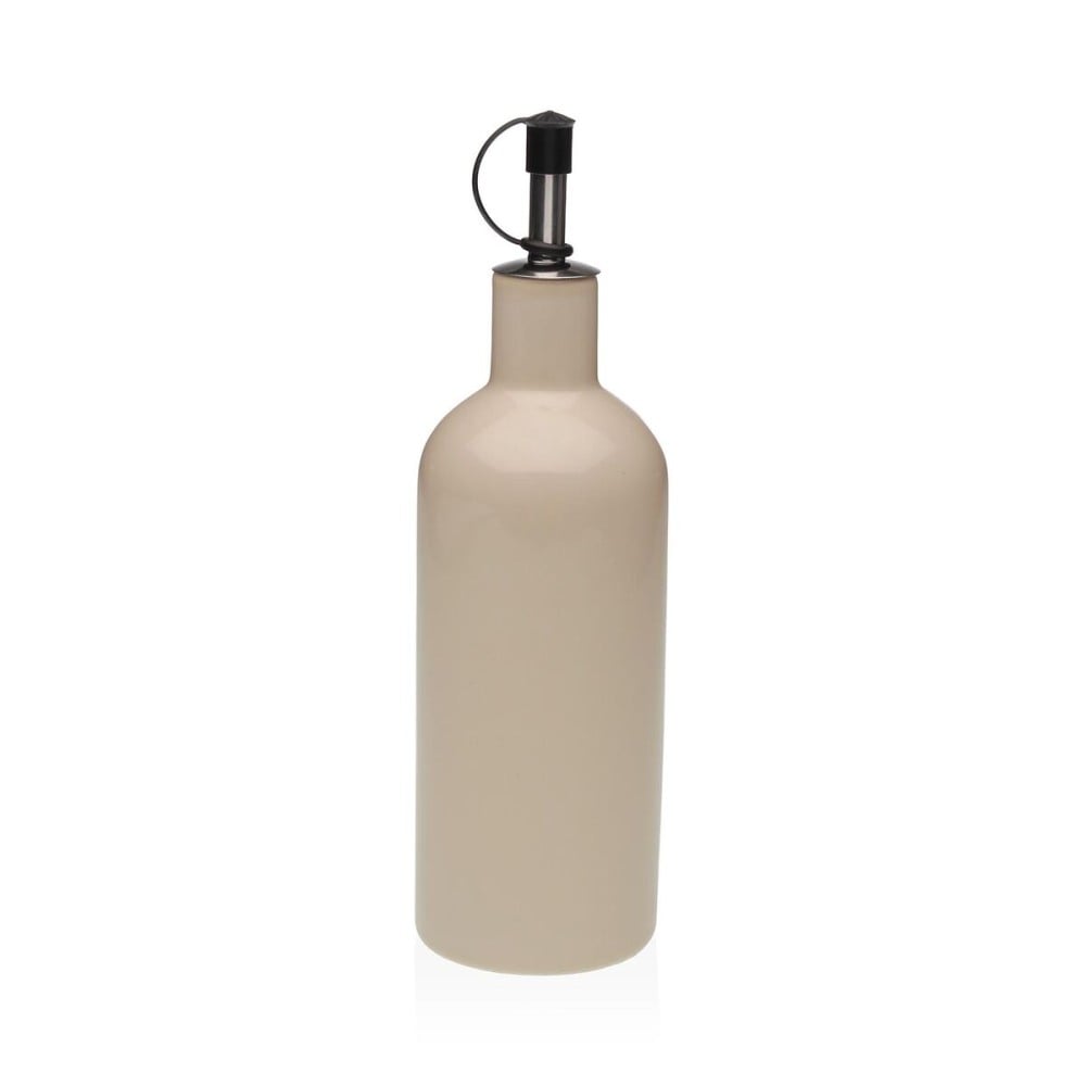 Ölfläschchen Versa Beige aus Keramik Steingut 6,1 X 21 X 6,1 CM