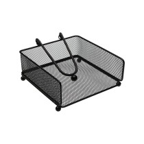 Serviettenring Versa Schwarz Stahl Eisen 17,5 X 9 X 18 CM
