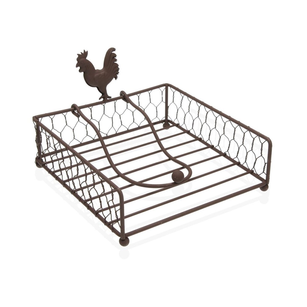 Serviettenring Versa Metall Stahl 18,5 X 12 X 18,5 CM