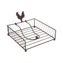 Serviettenring Versa Metall Stahl 18,5 X 12 X 18,5 CM