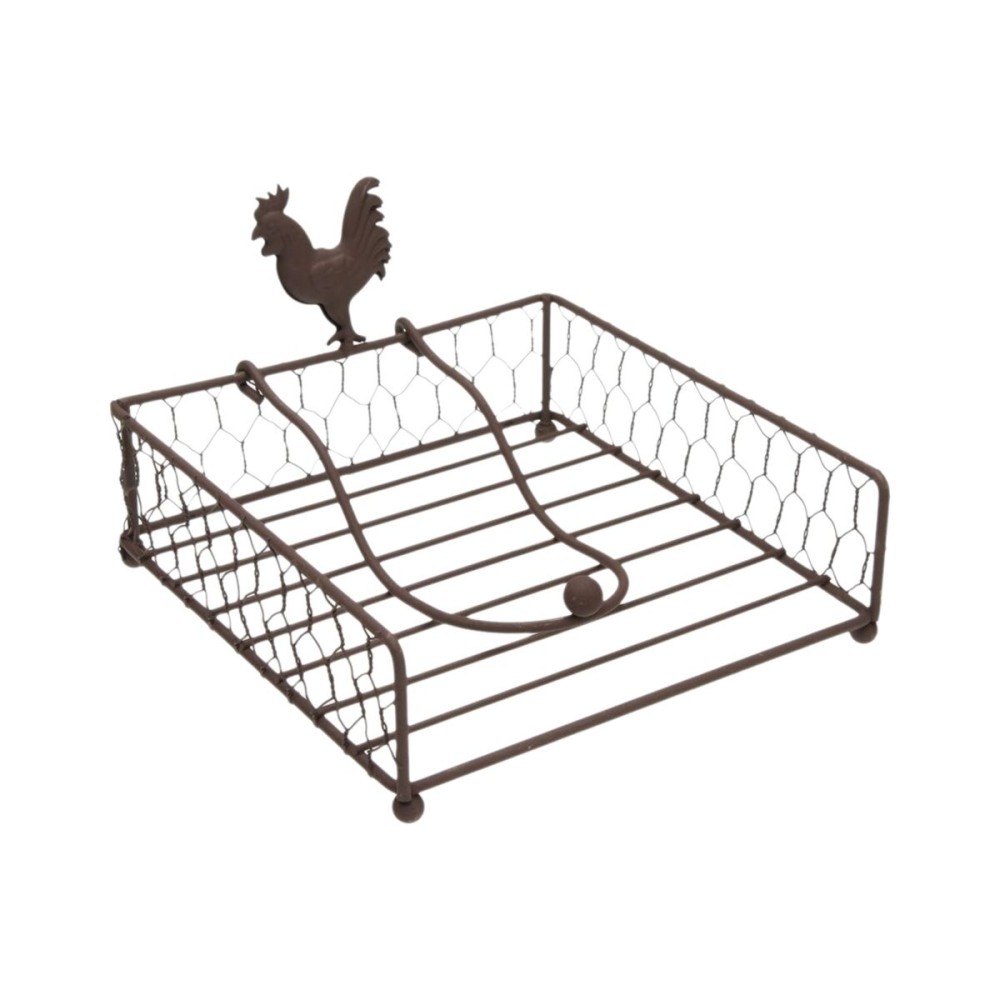Serviettenring Versa Metall Stahl 18,5 X 12 X 18,5 CM