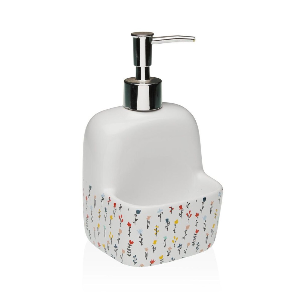 Distributeur de Savon Versa Blume Céramique 9,4 x 17,8 x 10,5 cm