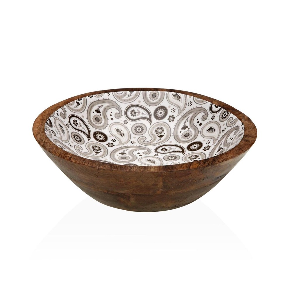 Salatschüssel Versa Glob Mango-Holz 24 x 7 x 24 cm