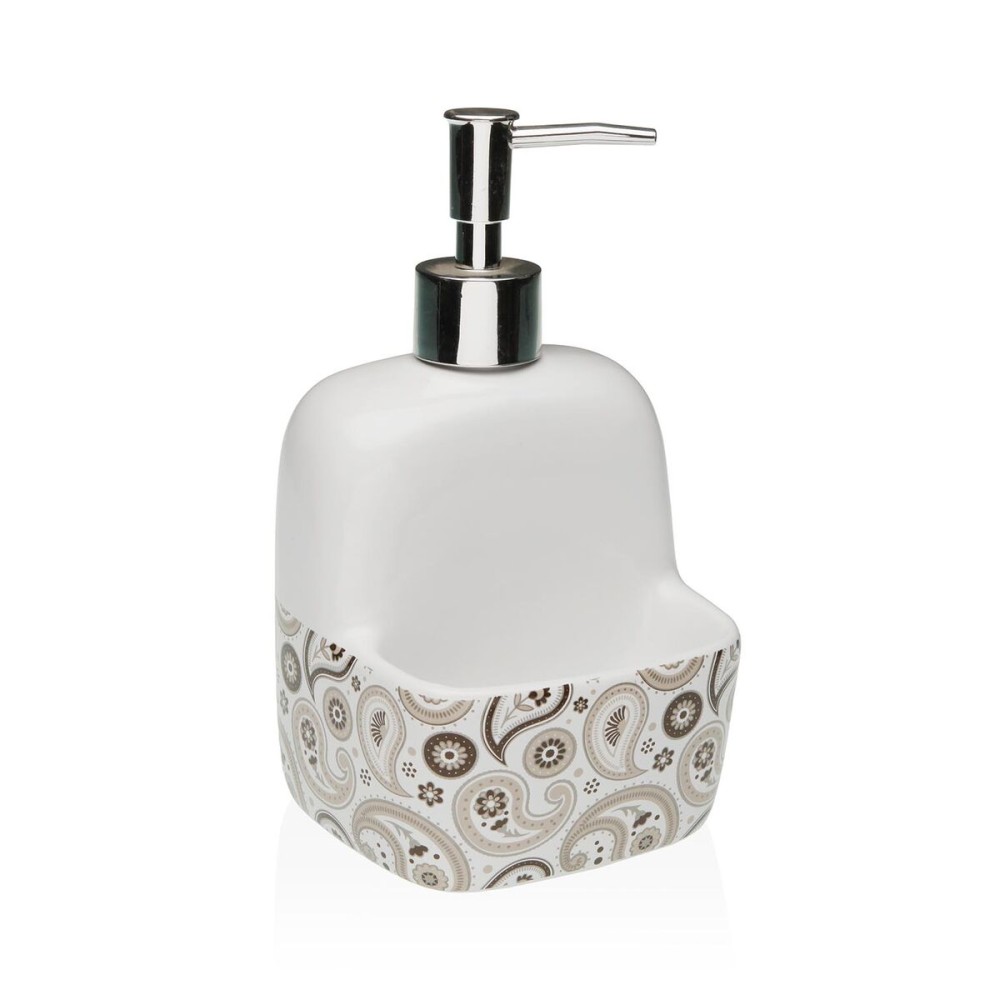 Soap Dispenser Versa Glob Ceramic 9,4 x 17,8 x 10,5 cm