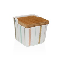 Salzstreuer mit Deckel Versa Flint aus Keramik 8,8 x 8,5 x 8,8 cm