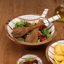 Küchenutensilien Set Versa Flint Mango-Holz 6 x 1 x 30 cm