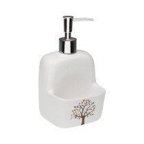 Distributeur de Savon Versa Céramique Arbre 9,4 x 17,8 x 10,5 cm