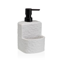 Distributeur de Savon Versa Viti Blanc Résine Céramique 10,2 X 17,5 X 11,5 CM