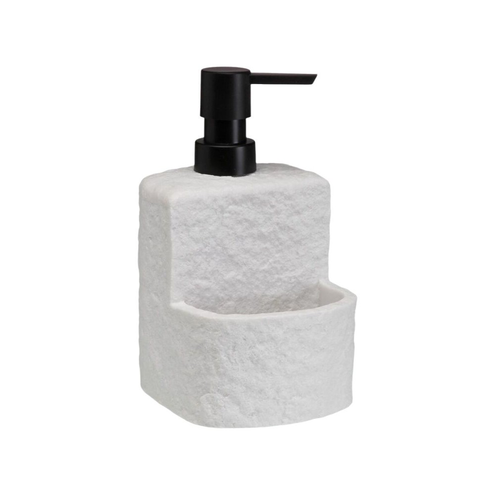 Distributeur de Savon Versa Viti Blanc Résine Céramique 10,2 X 17,5 X 11,5 CM