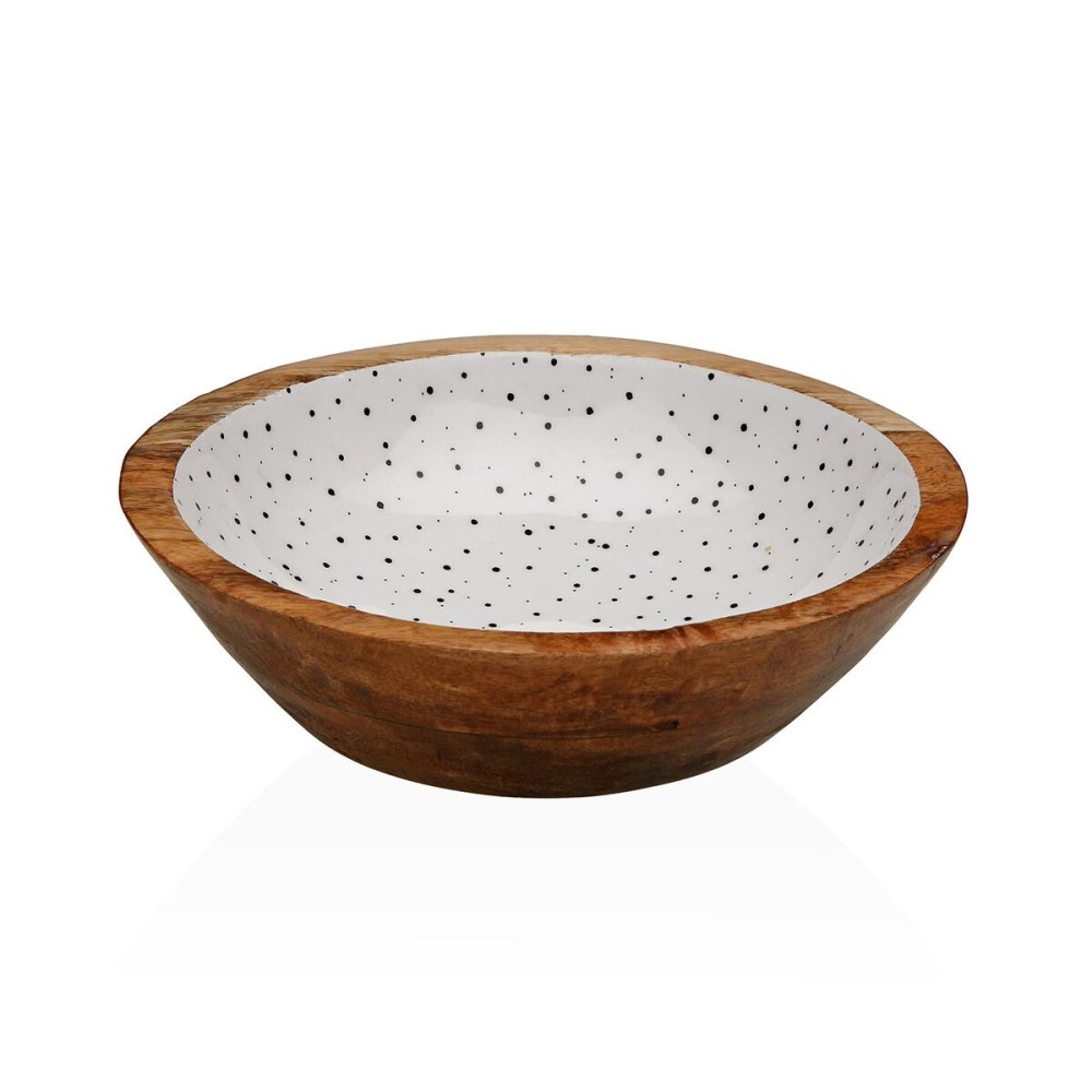 Salatschüssel Versa Speckle Mango-Holz 24 x 7 x 24 cm