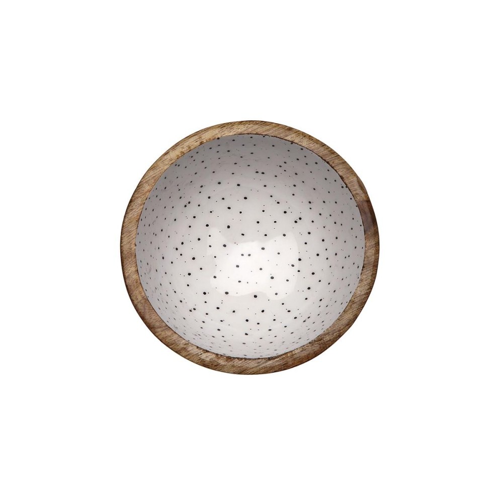 Schale Versa Speckle Mango-Holz 13 x 7 x 13 cm