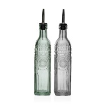 Ensemble salière et poivrier Versa Métal verre 500 ml 7,2 X 32,5 X 13,7 CM