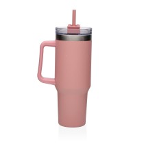 Thermobecher mit Deckel Versa Rosa