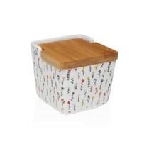 Salière avec couvercle Versa Blume Céramique 8,8 x 8,5 x 8,8 cm