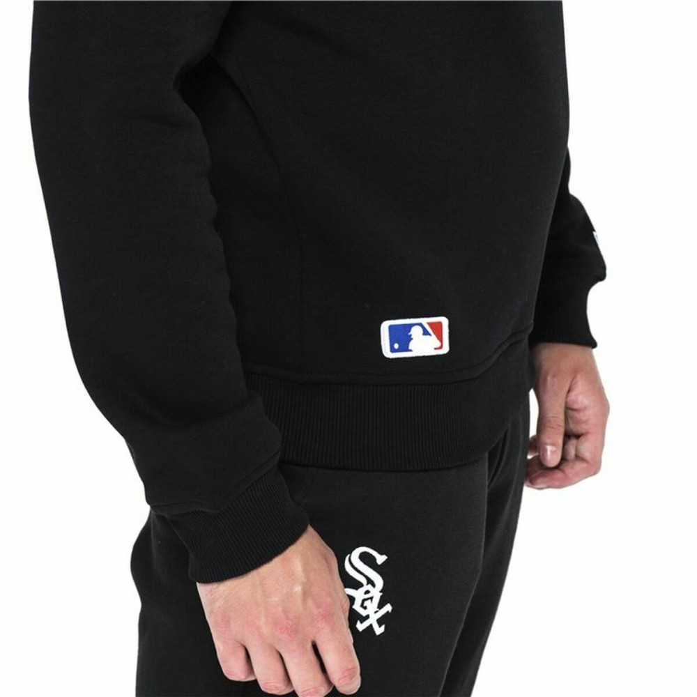 Herren Sweater mit Kapuze New Era MLB Chicago White Sox Schwarz