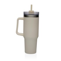Thermobecher mit Deckel Versa Beige