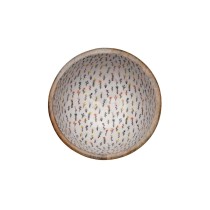 Schale Versa Blume Mango-Holz 13 x 7 x 13 cm