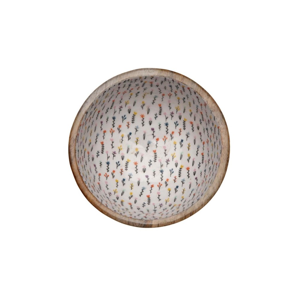 Schale Versa Blume Mango-Holz 13 x 7 x 13 cm