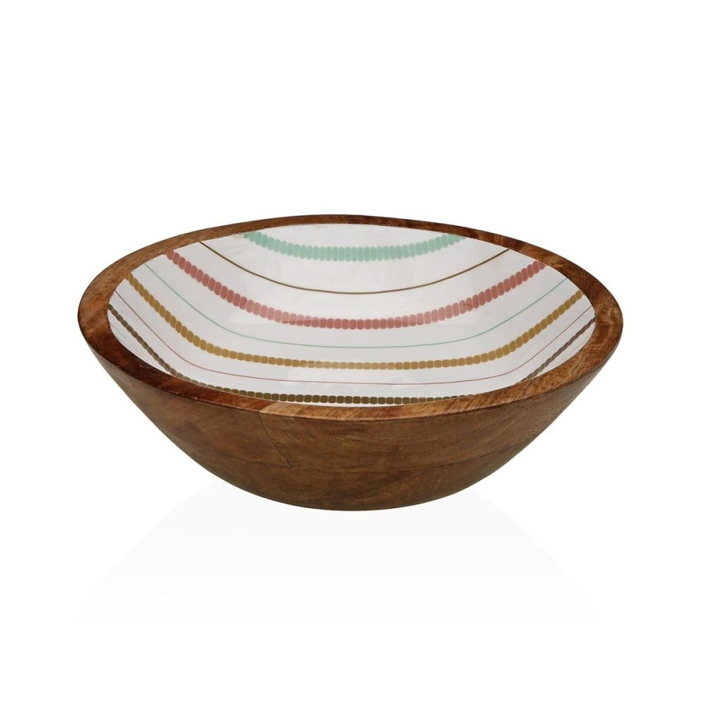 Salatschüssel Versa Flint Mango-Holz 24 x 7 x 24 cm