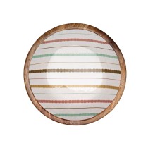 Salatschüssel Versa Flint Mango-Holz 24 x 7 x 24 cm