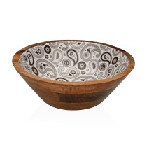 Schale Versa Glob Mango-Holz 30 x 7 x 30 cm