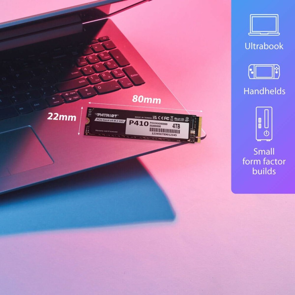 Festplatte Patriot Memory Viper P410 1 TB SSD